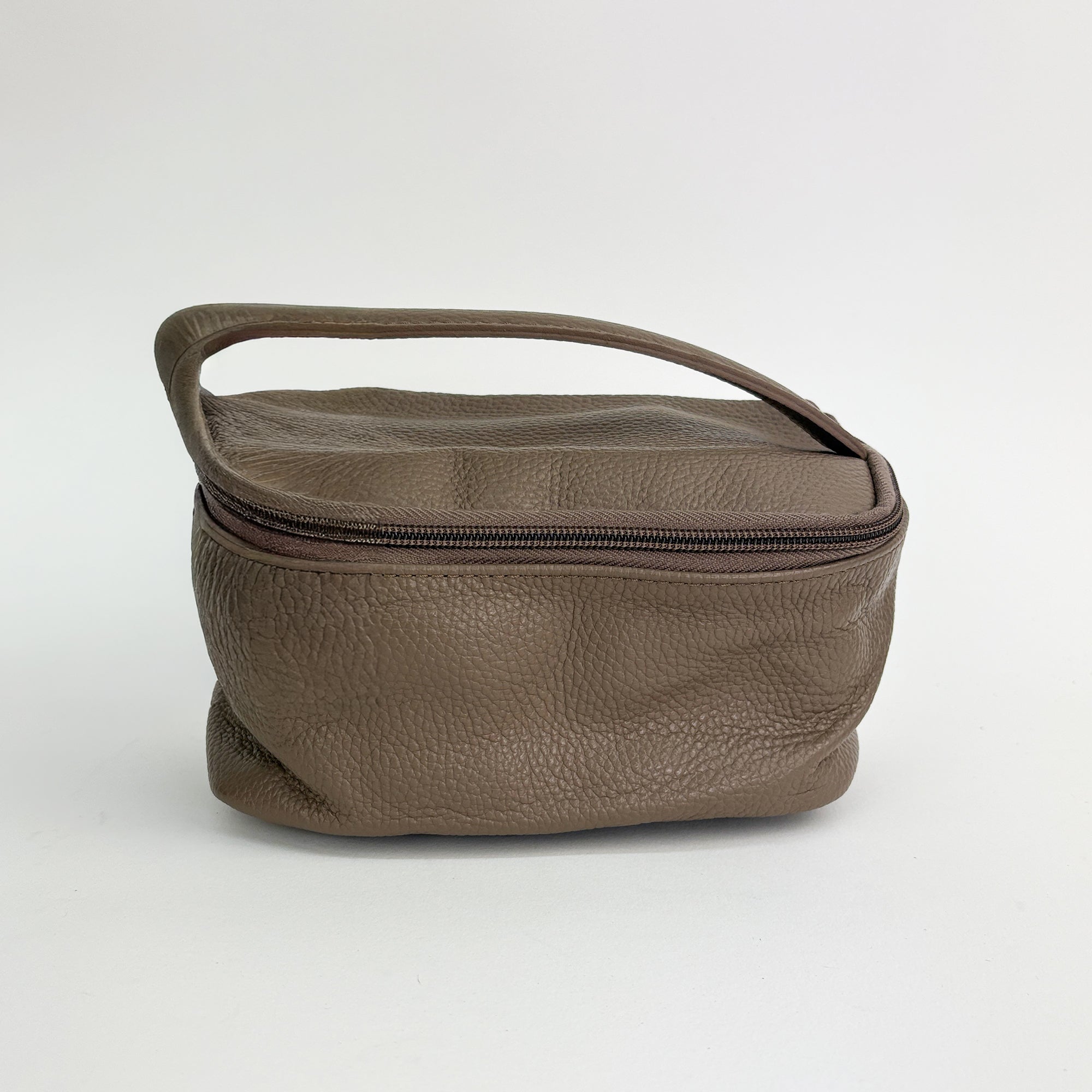 lepelou - leder - Leder Kulturbeutel taupe - 