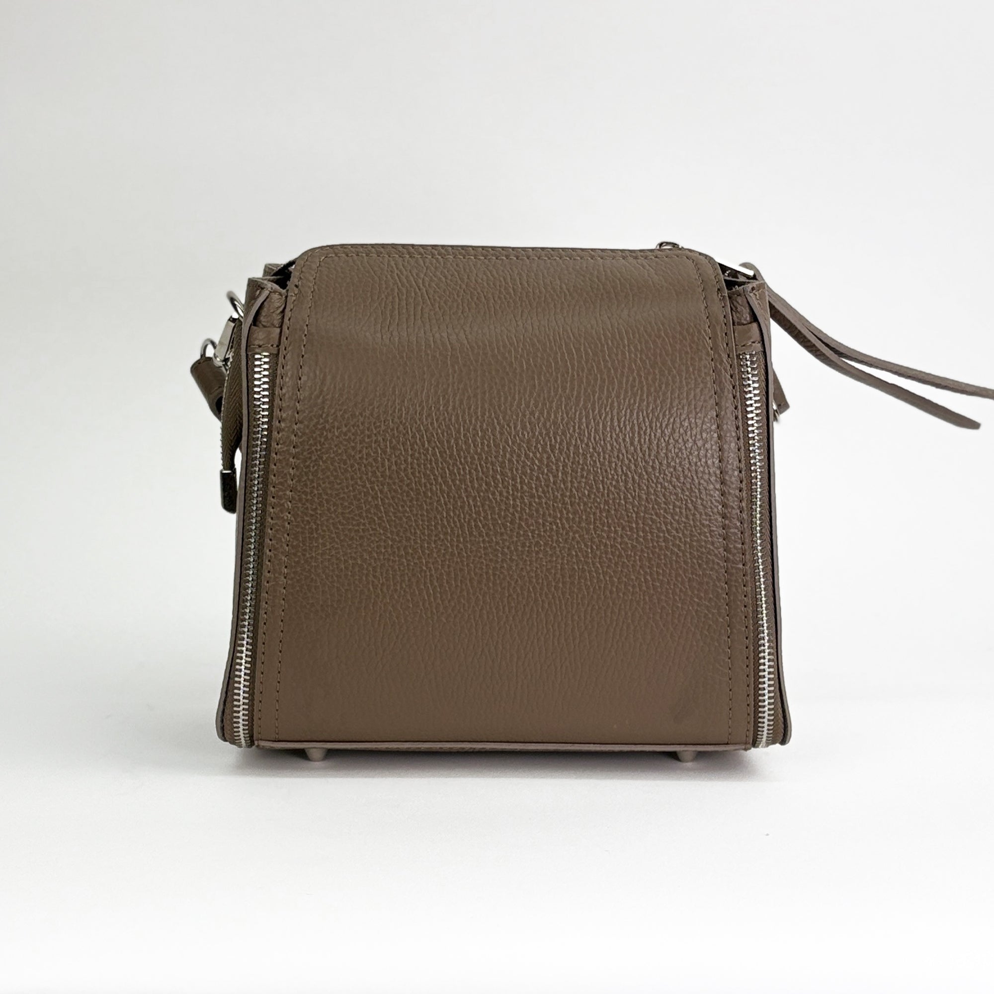 lepelou - leder - Leder Umhängetasche taupe - 