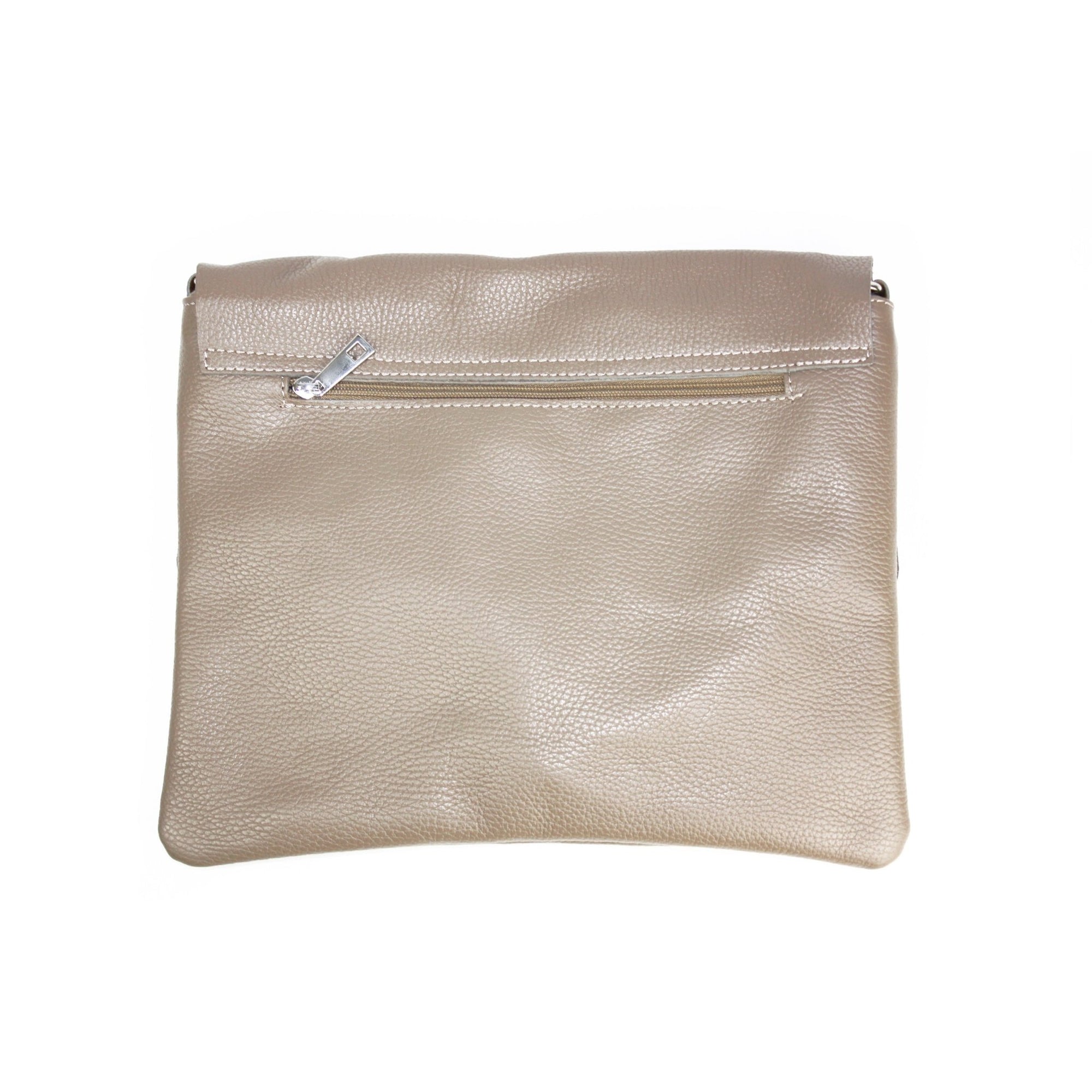 lepelou - leder - LEONA – Leder Umhängetasche beige - 
