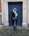 lepelou - leder - LEONA – Leder Umhängetasche beige - 