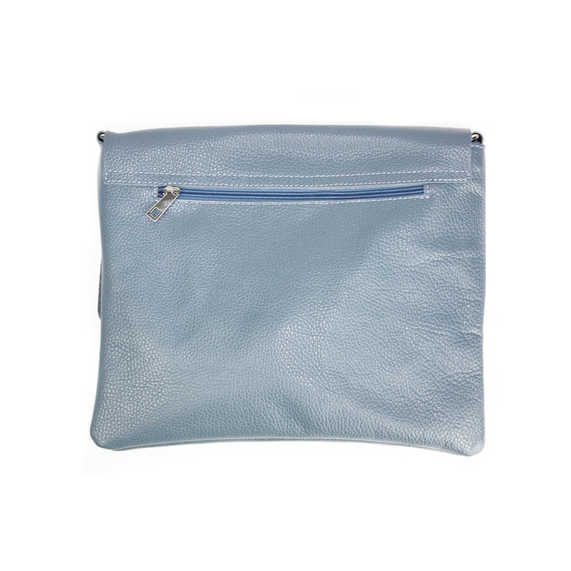 lepelou - leder - LEONA – Leder Umhängetasche blau - 