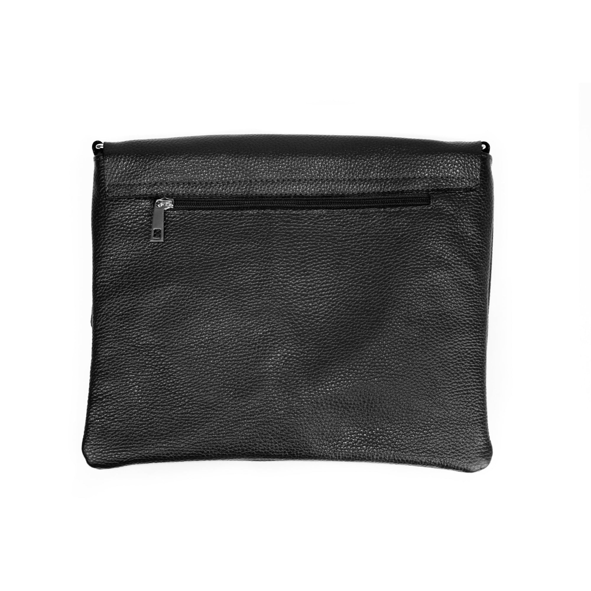 lepelou - leder - LEONA – Leder Umhängetasche schwarz - 