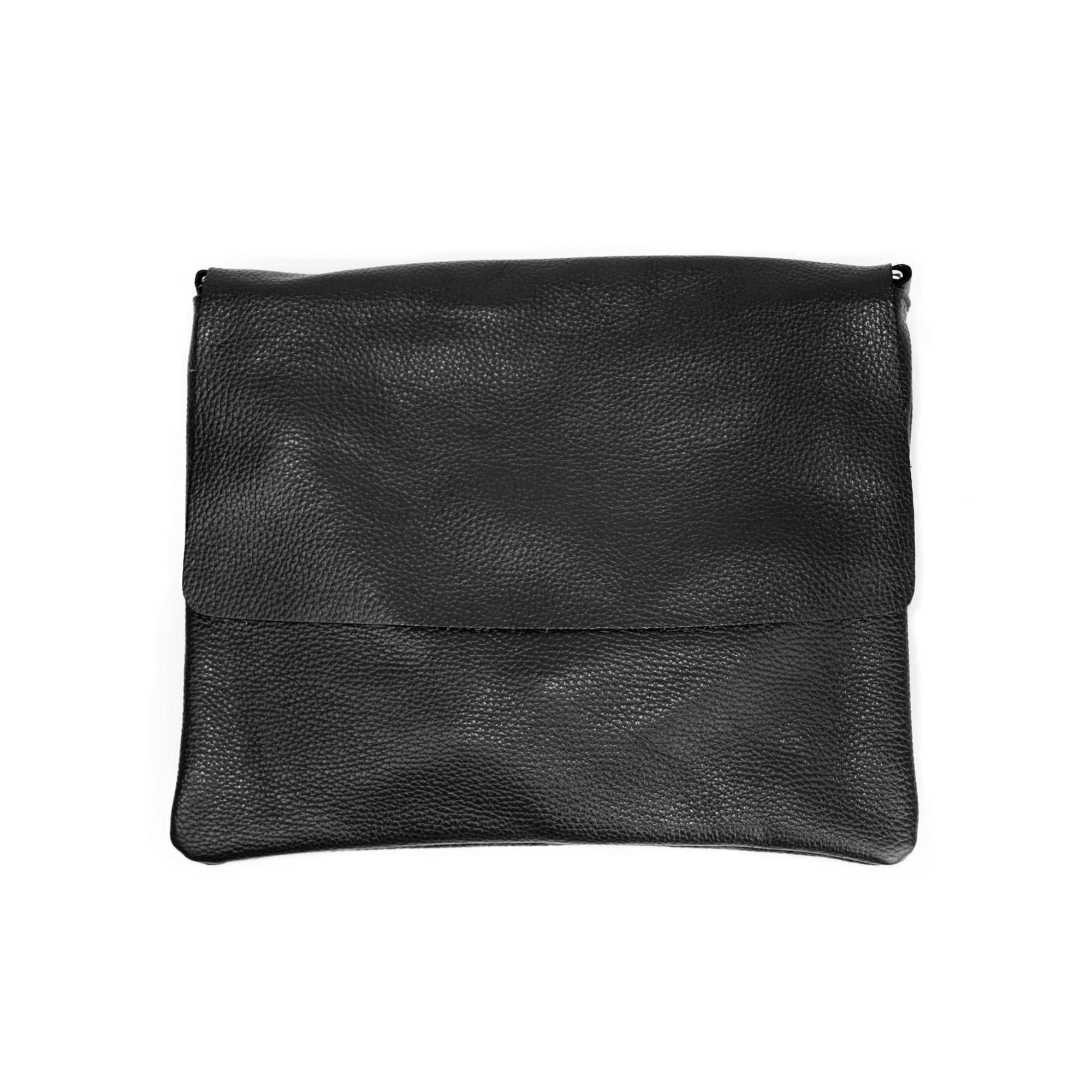 lepelou - leder - LEONA – Leder Umhängetasche schwarz - 