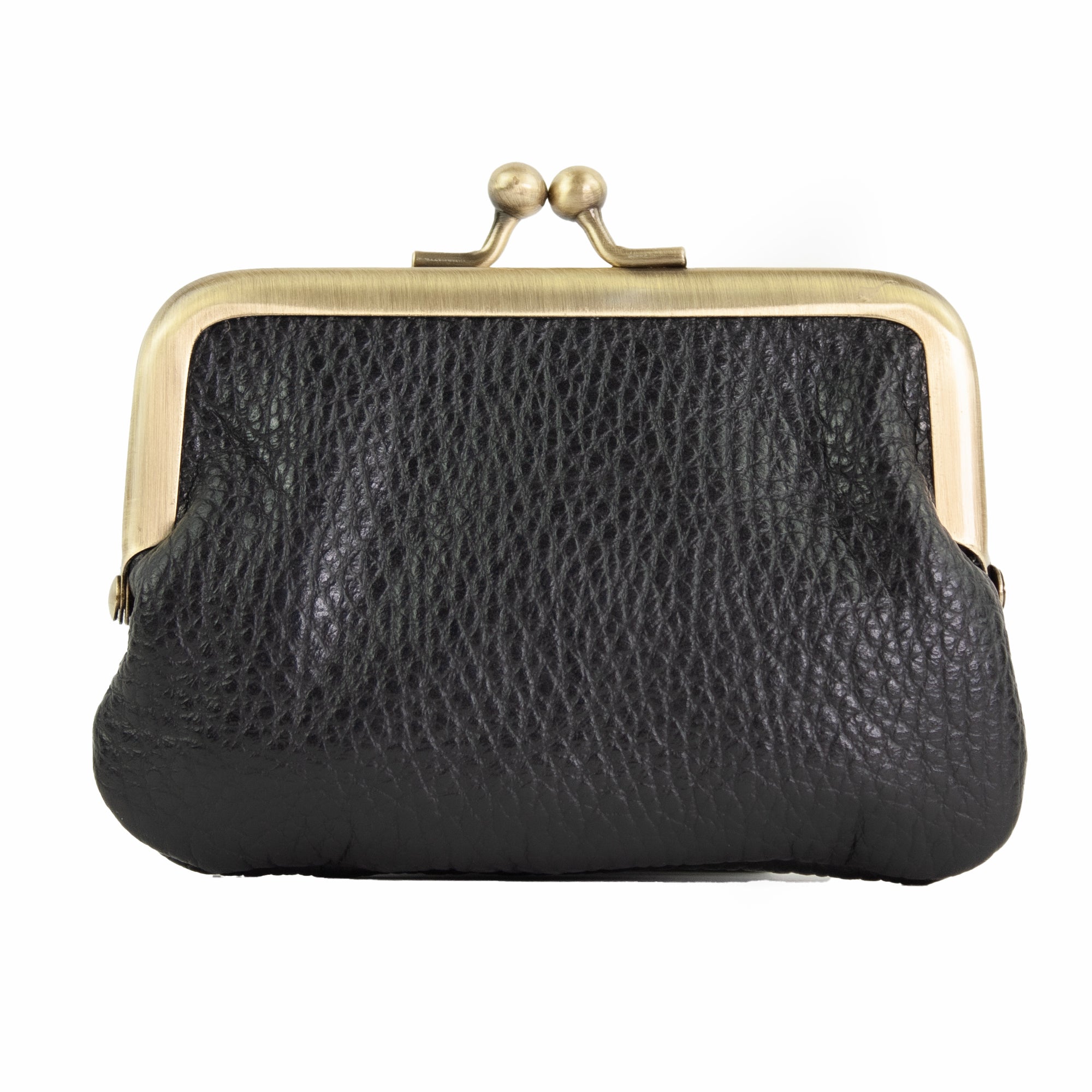 lepelou - leder - PICA – Leder Geldbörse schwarz - LPPPICSCH