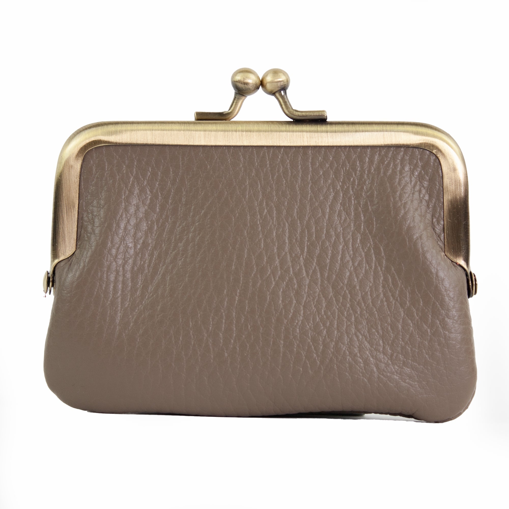 lepelou - leder - PICA – Leder Geldbörse taupe - LPPPICTAU