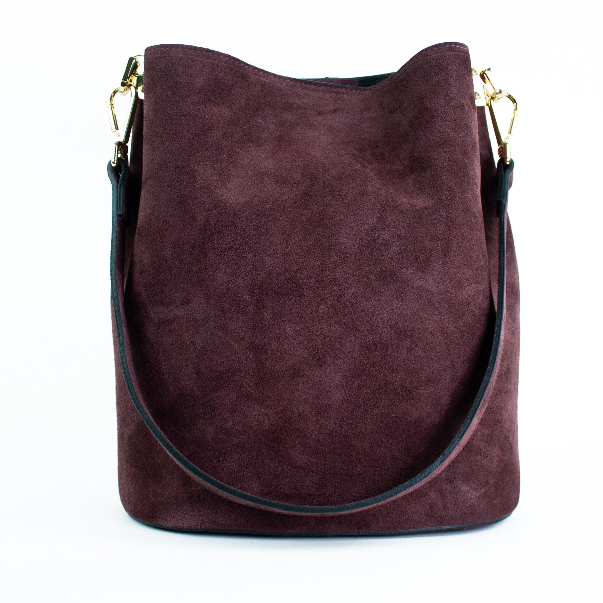 lepelou - leder - Shopper - BECCA – Leder Bucket Bag bordeaux - LPHBECBOR