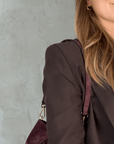 lepelou - leder - Shopper - BECCA – Leder Bucket Bag bordeaux - LPHBECBOR