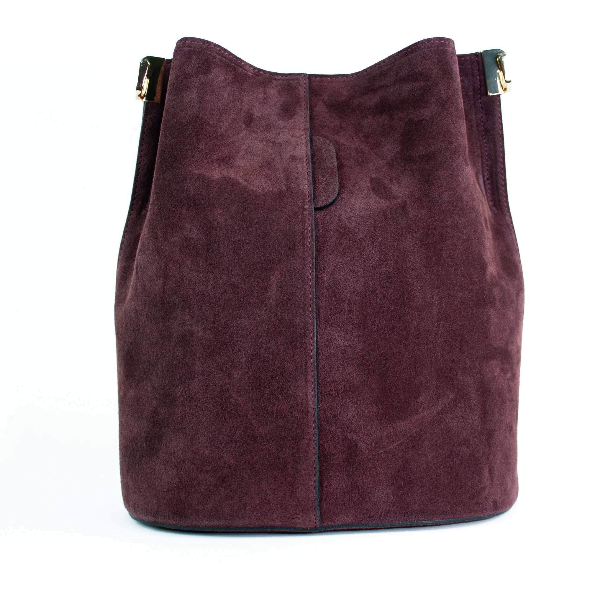 lepelou - leder - Shopper - BECCA – Leder Bucket Bag bordeaux - LPHBECBOR