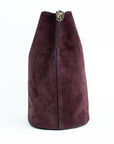 lepelou - leder - Shopper - BECCA – Leder Bucket Bag bordeaux - LPHBECBOR