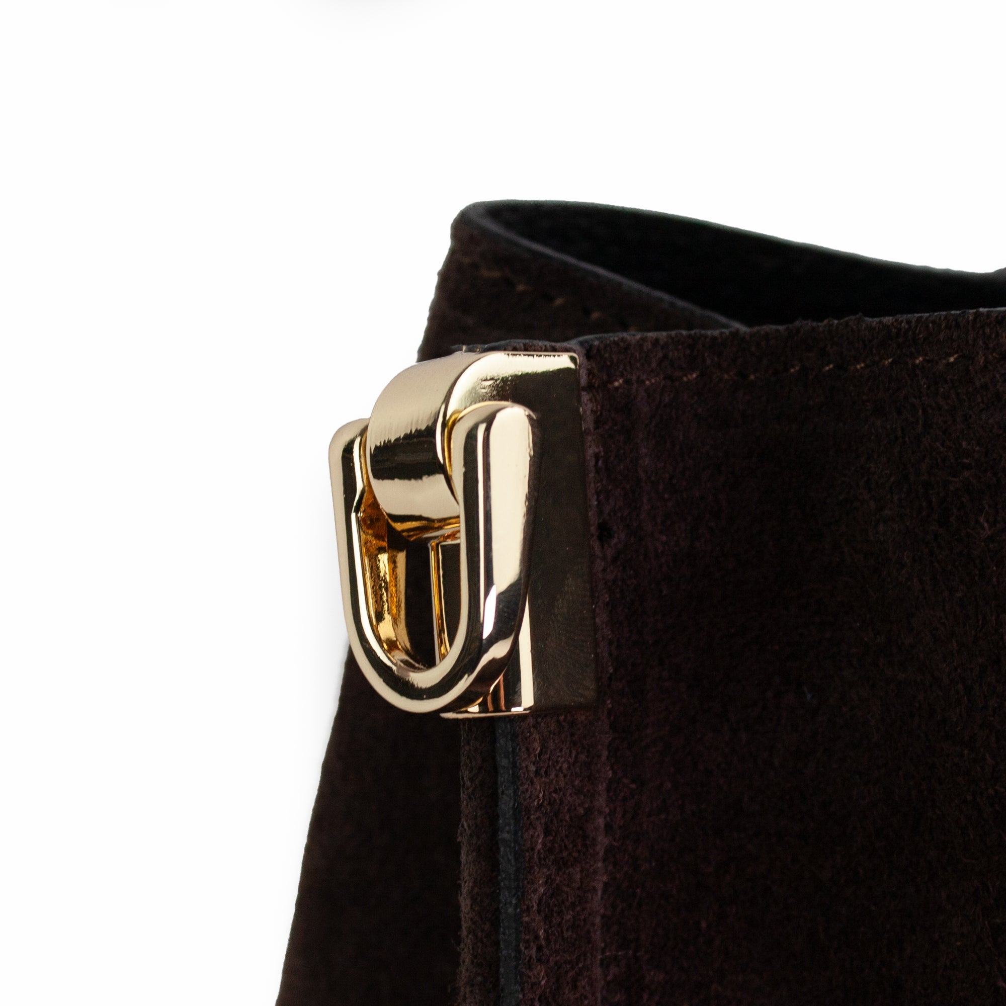 lepelou - leder - Shopper - BECCA – Leder Bucket Bag dunkelbraun - LPHBECDBR