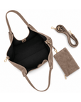lepelou-leder-Shopper-Wildleder Shopper IRA taupe -