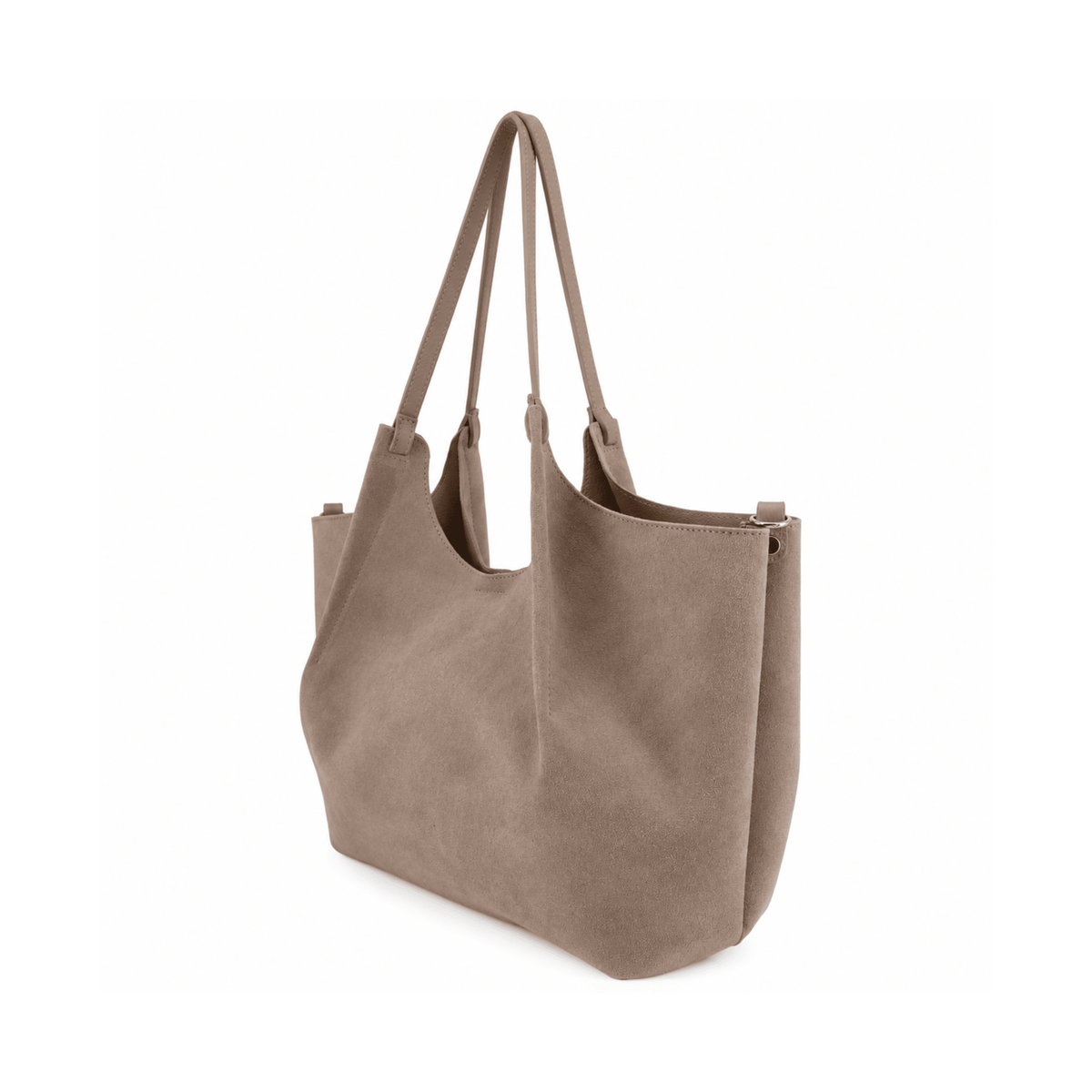 lepelou-leder-Shopper-Wildleder Shopper IRA taupe -