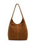 lepelou-leder-Shopper-Wildleder Shopper MILA cognac -LPHMILACOGE