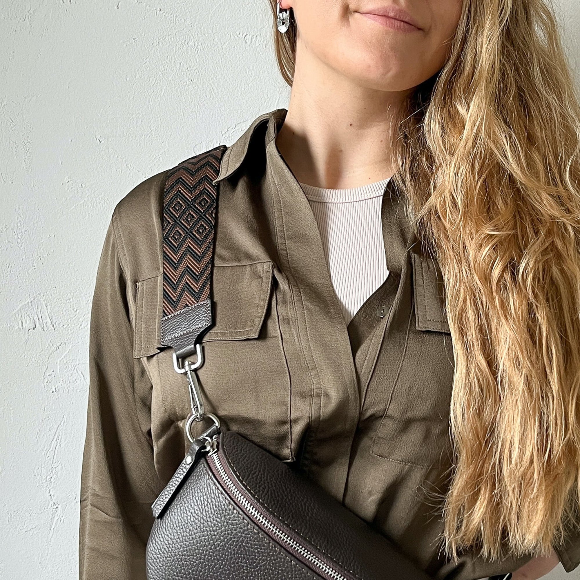 Taschen Crossbody Mit Breitem Gurt Handytasche Crossbody Tasche