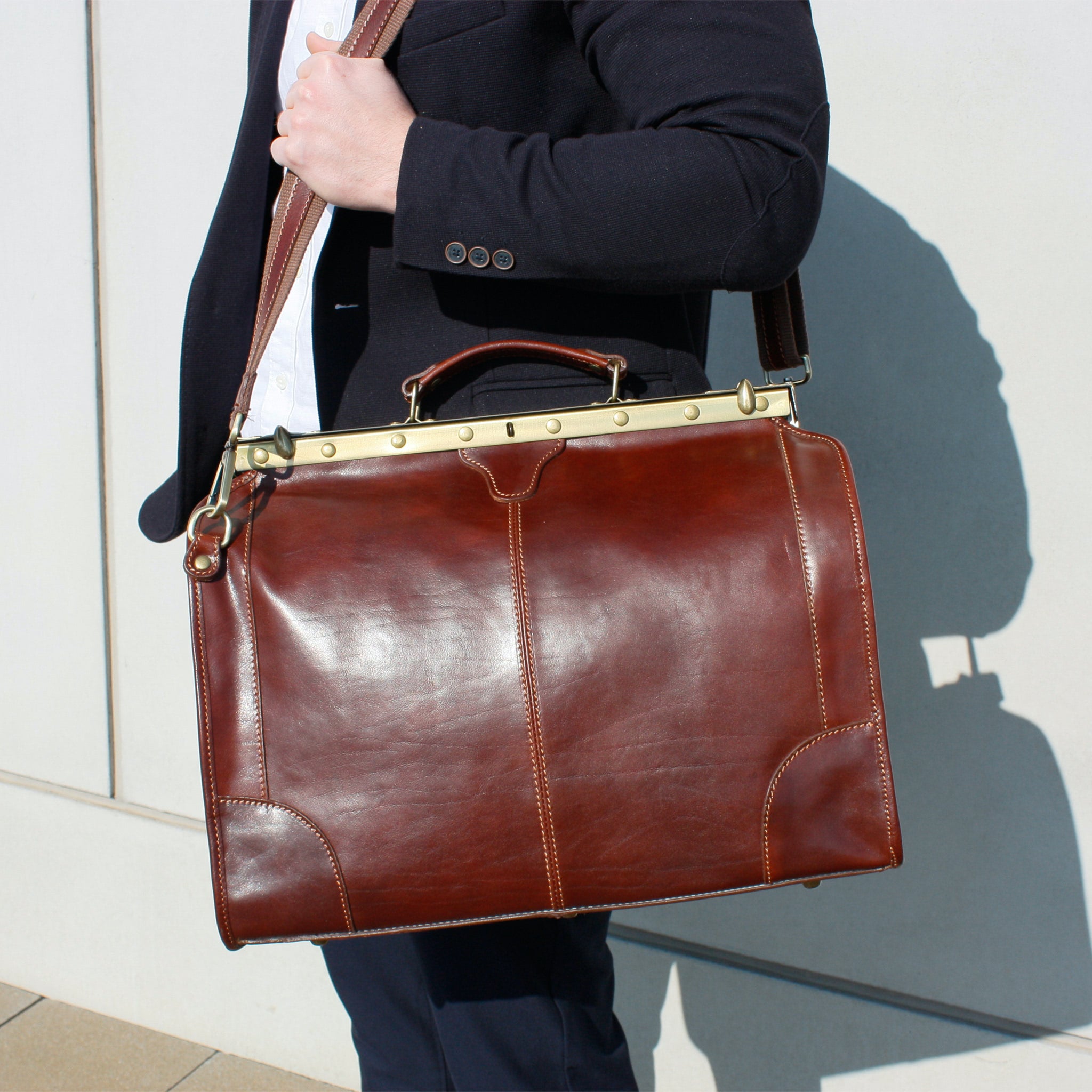 Arztkoffer Leder Arzttasche Aus Italien Klassisches Design Aus